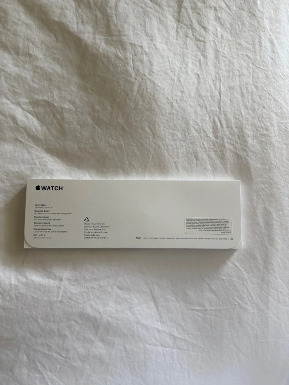 NEW Unopened Apple Watch Starlight Sport Band 40mm (S/M)